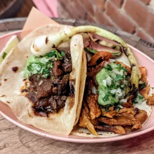 Asada and Al Pastor Tacos | Instagram: @telephonesmoothie