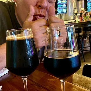 Irrational State Stout!!! Omg delicious  ! Twice as Lonely Imperial stout!!