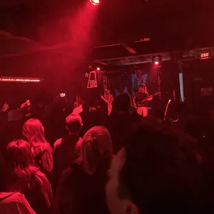 a crowd of people at a concert