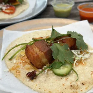 Pork Belly Burnt Ends Taco