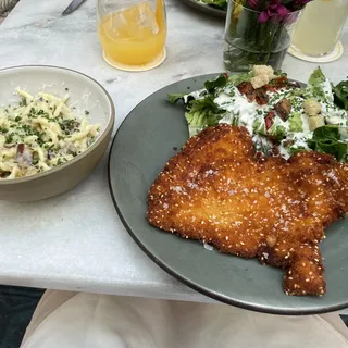 Schnitzel Brunch Plate