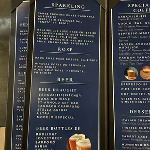 Cocktail Menu