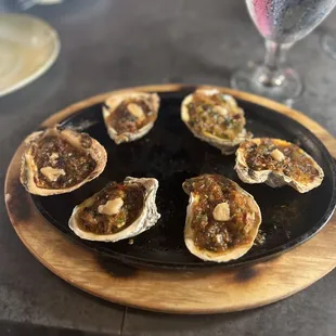 Spicy Bone Marrow oysters