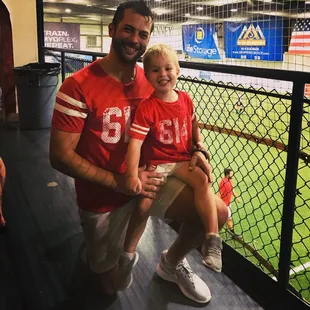 My boy loves playing here! ,... so does his daddy