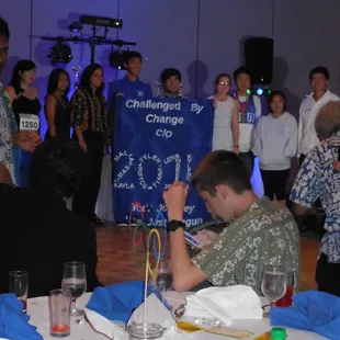 Kailua HS Banquet 2014. Japanese Culture Center, Honolulu