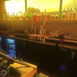 The bar