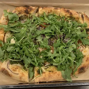 Velvet Green Pizza