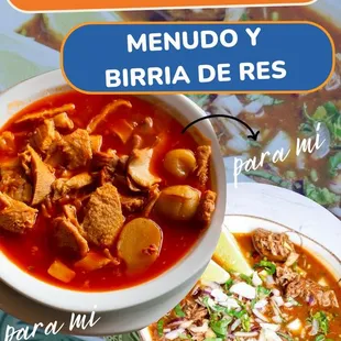 acompañados con tortillas hechas al momento   2401 White Lane, Bakersfield  Llámanos al 661-834-3606