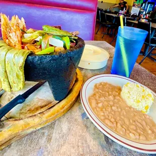 Molcajetes dinner