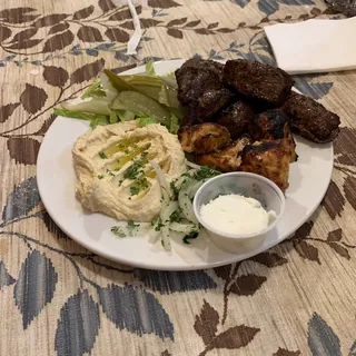 Mixed Kabob Plate