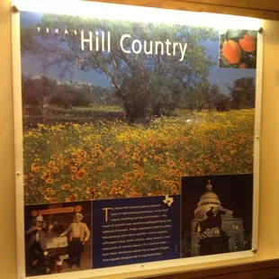 Hill country infographic