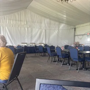 The breakfast. $10 per person includes drinks.