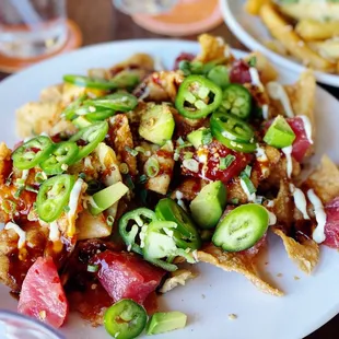 Poke Nachos - super good