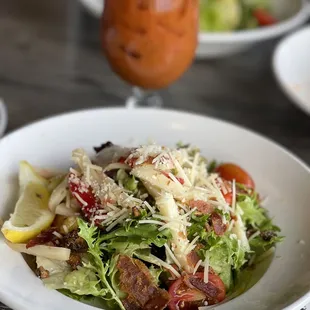 Hearts of Palm Salad (kitchen split in half per our request)