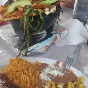 Yea, we came for breakfast, then it turned into brunch....don&apos;t judge  (can of Tecate &amp; homemade tortillas) not pictured...