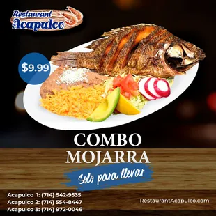 Combo Mojarra