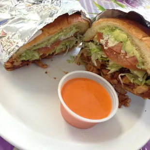 Chicken torta
