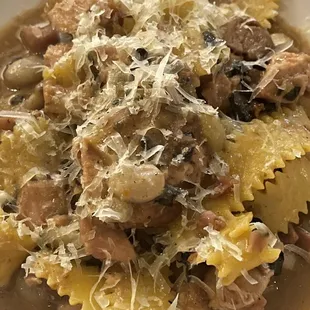 Zippers Pasta with Pheasant Sugo