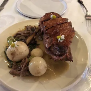 Chamomile Honey Glazed Duck