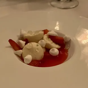coconut semifreddo