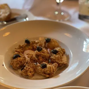 crispy P&amp;J oysters