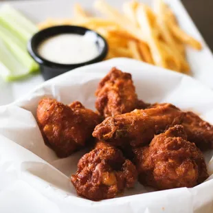 Wings available for dinner!