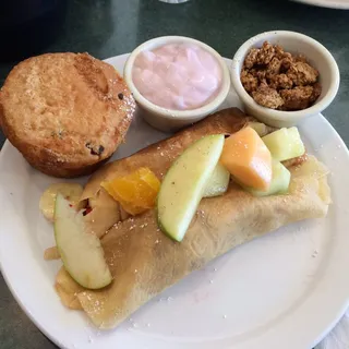Fresh Fruit Crepe