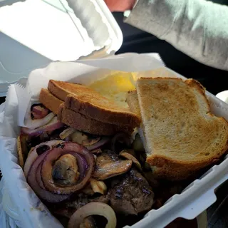 New York Steak and Eggs