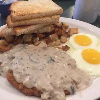 Country Fried Steak Burger