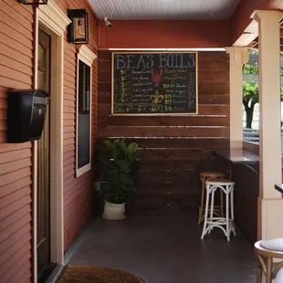 Specials for boil menu