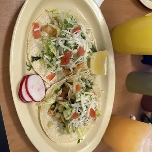 Tacos De Camarón