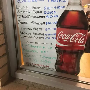 Restaurant&apos;s new hours