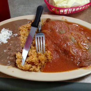 Chile relleno combo..... The best!
