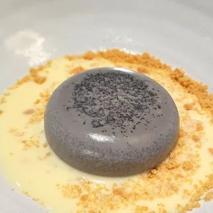 Black Sesame Panna Cotta