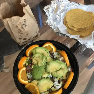 Ceviche de Camaron IG: @bobabitchess