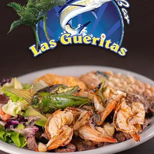 Asada con Camarón (Asada &amp; Shrimp)