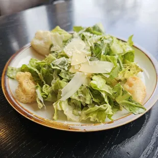 a salad on a plate