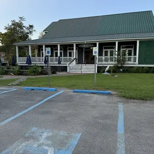 Front of restaurant
