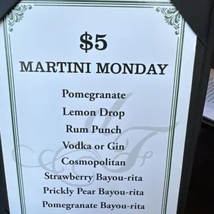 Drink up it&apos;s Monday