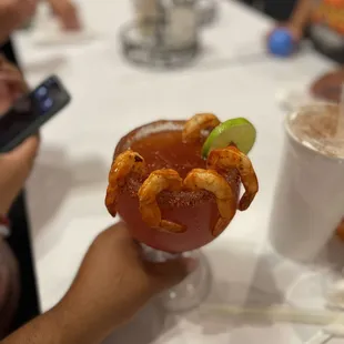 Shrimp cocktails