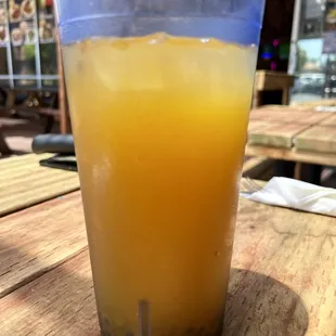 Agua de maracuya
