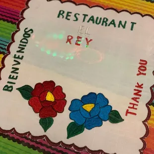 Check out this table cloth!
