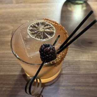 Spicy margarita. I like , but it was a bit too spicy