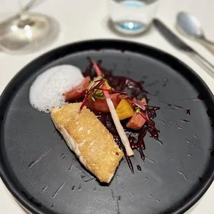 Snapper, Beet, Flavors of Ginger