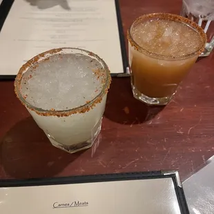 Lime and tamarind margarita