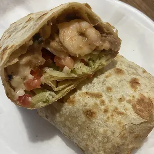 Shrimp Burrito