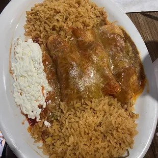 Shrimp Enchiladas