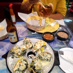 What the oysters looked like before I inspected their quality.