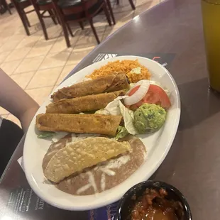 Chicken flautas