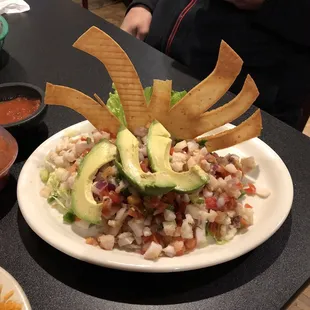 Regio ceviche.. presentation is key.